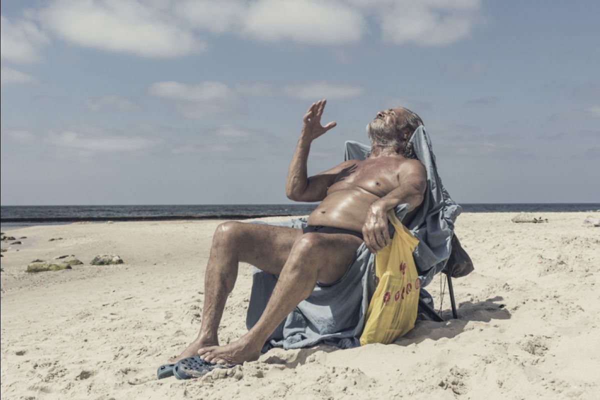 transat homme Exposition Clément Chapillon "Promise me a land"